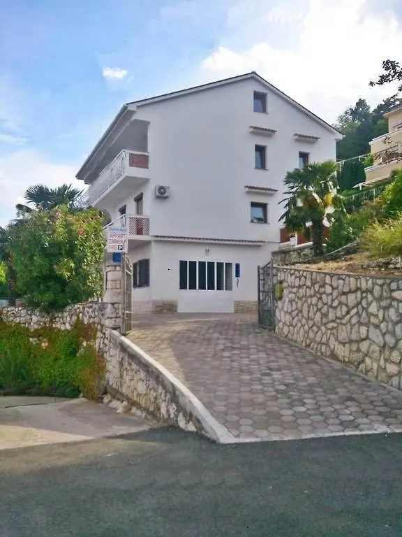 Studio Apartment In Moscenicka Draga With Sea View, Terrace, Air Conditioning Wifi 4364-3